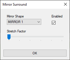 mirror surround adjust